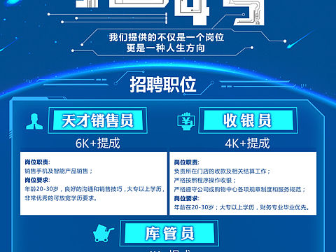 招聘海报