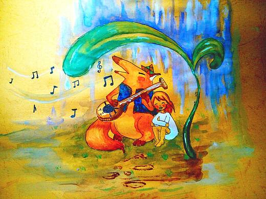 水彩，有没有喜欢这种画风的小伙食？（个人主页-ZMTUyNDkzMDA=） - 儿童插画 - 站酷设计师yz1310原创素材 - 站酷ZCOOL