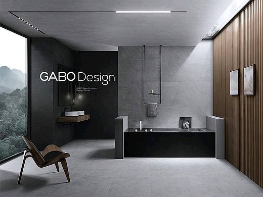 一组GABO黑色浴缸拍摄与后期成片