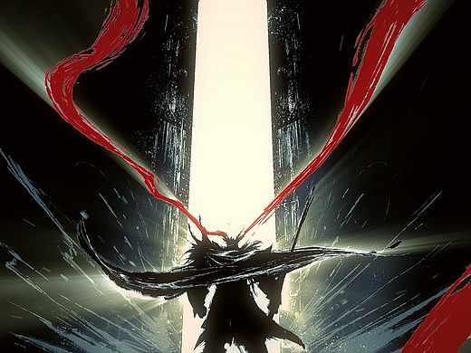 乱世逐鹿水墨-虎牢关