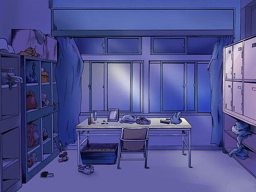 场景板绘—室内