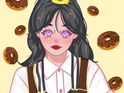 鸭风头像