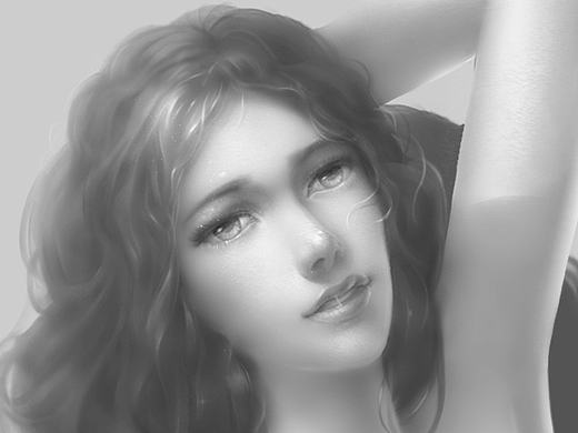 继前两天的人体绘画