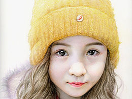 小辣椒女孩 一痕老師彩鉛書籍欣賞案例