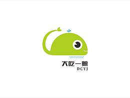"大吃一鯨"兒童遊樂園Logo設計