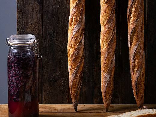 窑滚面包天然酵母欧包系列