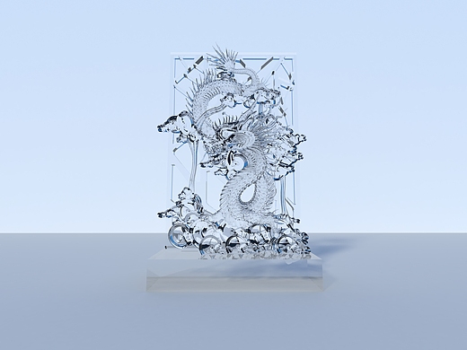 冰雕作品建模草稿