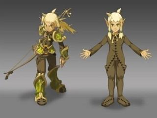 画着玩的法国游戏WAKFU弓箭手一角