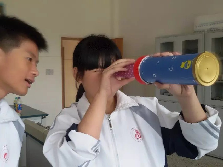 小孔成像仪——自制实验仪器光沿直线传播成实像变废为宝设计中小学生