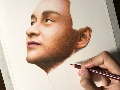 【彩鉛手繪】，畫一張哥哥（個人主頁-ZNTE3NzI0NTY=） - 繪畫 - 站酷設計師MZ_先森原創(chuàng)素材 - 站酷ZCOOL