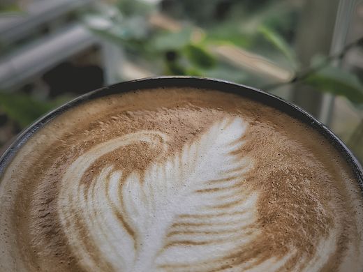 每天醒来第一杯咖啡