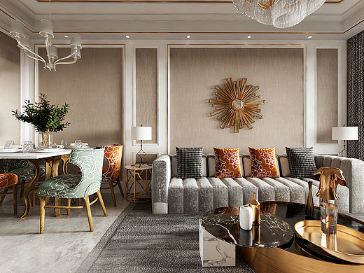 小户型‖美式轻奢+北欧效果（个人主页-ZNDcyNjk4NjA=） - 家装设计 - 站酷设计师忠阳原创素材 - 站酷ZCOOL