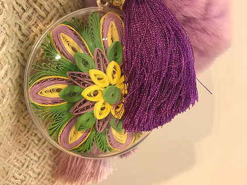 衍纸小挂件