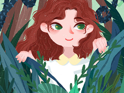 寒冷的冬天想逃到热带雨林