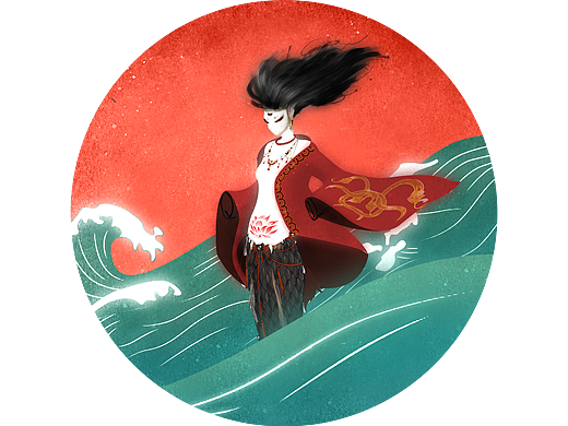 用来毕设的插画