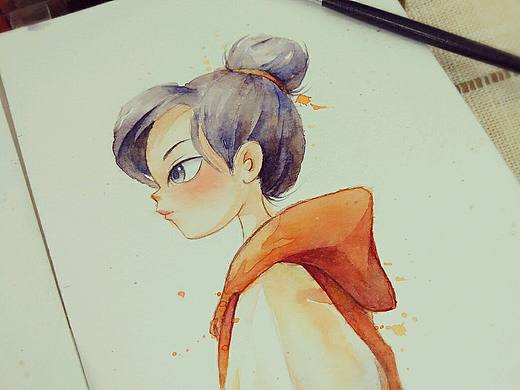 水彩小畫（個(gè)人主頁(yè)-ZMjE5OTcyNzY=） - 繪畫 - 站酷設(shè)計(jì)師yi_xin原創(chuàng)素材 - 站酷ZCOOL