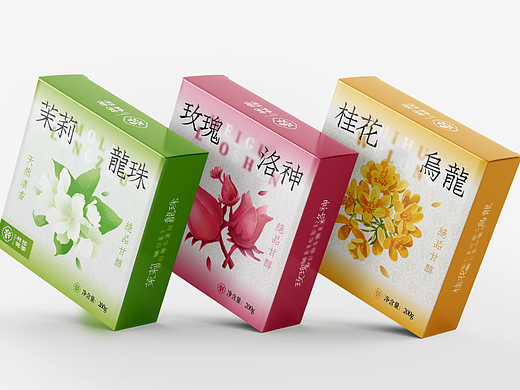 林氏花茶品牌设计 LOGO/VI/包装