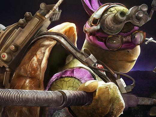 手绘忍者神龟——多纳泰罗