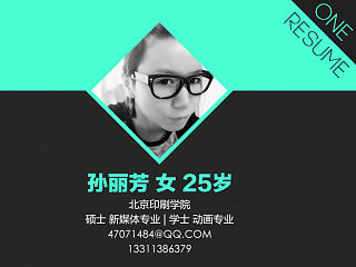 求职简历－多重人格GUI设计师