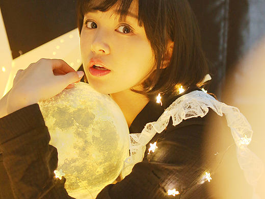 {海德娜娜}抱个月亮说晚安