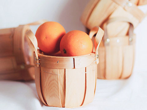 可可美物藤编篮