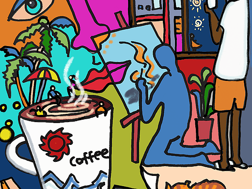 生活（个人主页-ZNTc1MTg1ODg=） - 新锐潮流插画 - 站酷设计师Z320017292原创素材 - 站酷ZCOOL