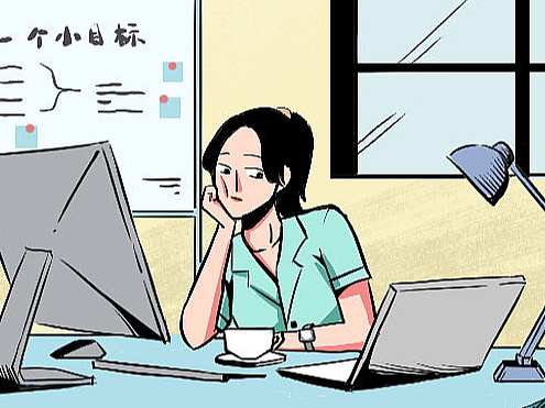 【条漫】-漫画作品-假期综合症长图