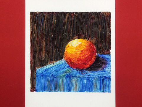 一颗桔子的真相。