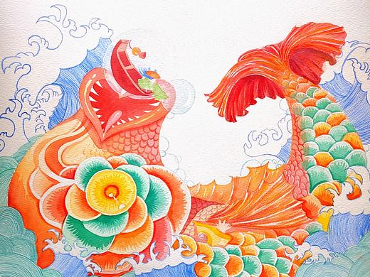 原创｜古风｜插画绘本｜Suki