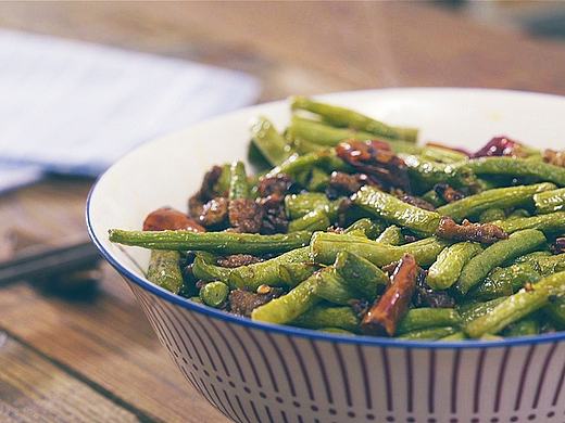 干煸豆角 | 味蕾时光