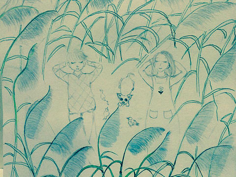 第九十九封信（3）（个人主页-ZMjU3NTI5Njg=） - 绘本 - 站酷设计师夜之琉璃雨原创素材 - 站酷ZCOOL