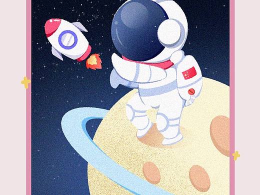 飞向太空（个人主页-ZNDk3MDk2ODg=） - 创作习作 - 站酷设计师简小原创素材 - 站酷ZCOOL