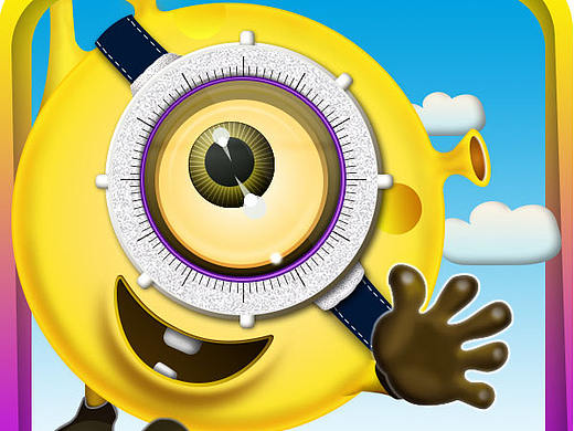 小黄人图标临摹