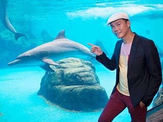 Laughing哥谢天华游珠海长隆海洋王国