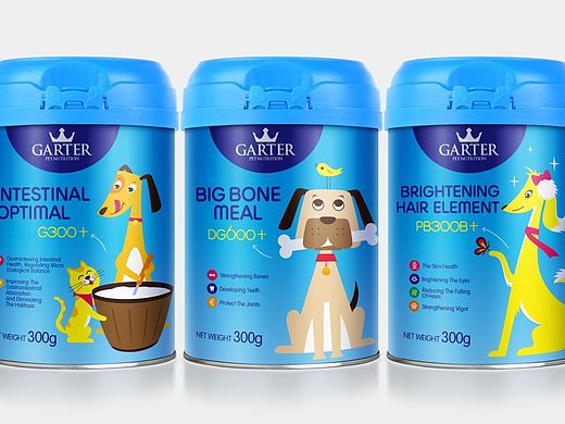 GARTER 宠物奶粉包装系列延展