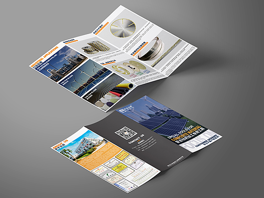 郑州众邦公司复材行业折页效果