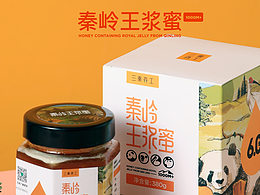 三秦森工秦岭蜂蜜产品主画面设计