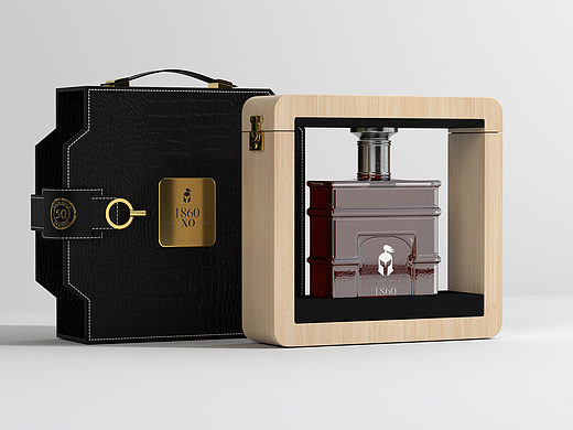 c4d建模渲染包装礼盒设计