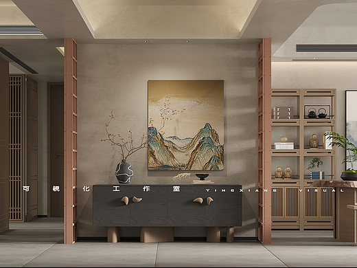 映像视觉【新中式茶室】