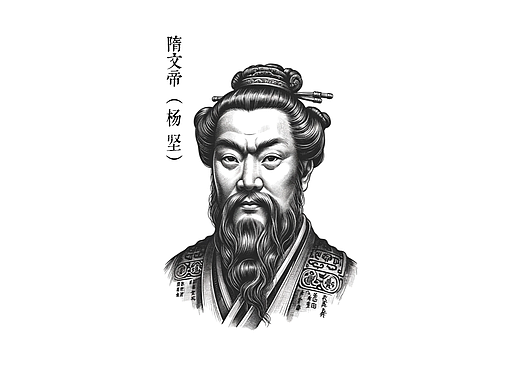 复原古代功绩显赫皇帝君主之 隋文帝（杨坚）