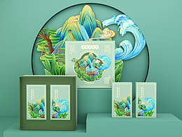 海南大葉茶包裝設(shè)計(jì)