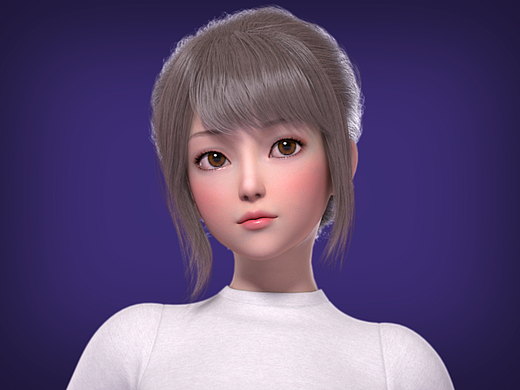 虚拟数字人3D人物模型