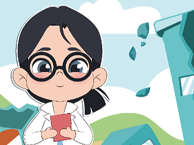 IP表情包-地震女孩-上海地震局表情包
