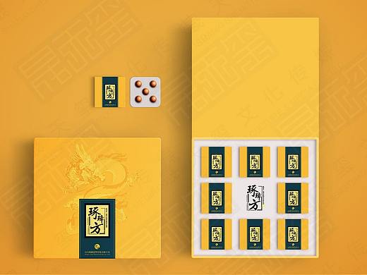 包装设计 | 中式简约大气&保健品包装设计