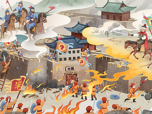 歷史題材動畫制作｜練習(xí)（個人主頁-ZNjg2MjE2NzY=） - 創(chuàng)作習(xí)作 - 站酷設(shè)計師辰玉yy原創(chuàng)素材 - 站酷ZCOOL