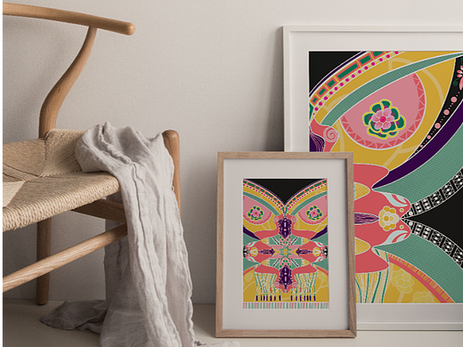 “百灵鸟月”傈僳族系列文创作品