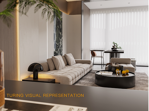 无锡——小小现代风格家装效果图