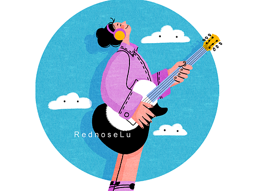 I live music！（个人主页-ZNjA2MTE0Njg=） - 商业插画 - 站酷设计师晒太阳的鹿咂原创素材 - 站酷ZCOOL