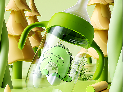 奶瓶详情页（个人主页-ZNjQ5ODgxODg=） - 产品 - 站酷设计师忙碌的机器人原创素材 - 站酷ZCOOL