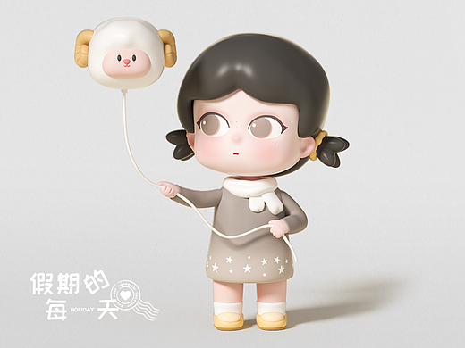 原创潮玩IP设计 | 假期的每一天